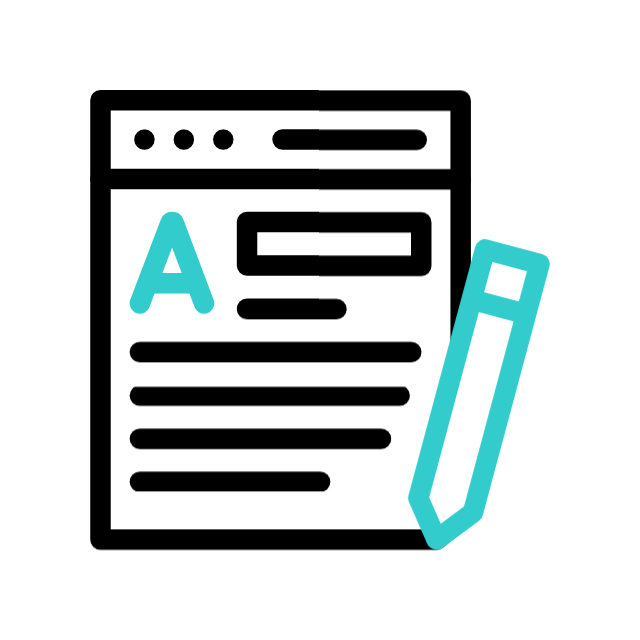 كتابة المحتوى والمقالات